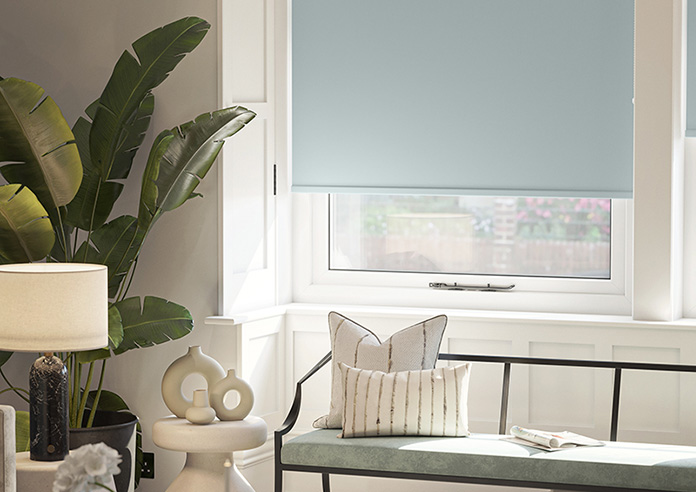 Trapani (Blackout), Pewter - Twist&Fit Roller Blind - Image 5